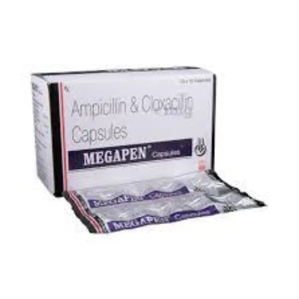 Megapen 250 mg - Ampicillin/Cloxacillin Capsules product image
