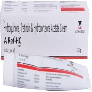 A Ret HC Cream – Hydroquinone/Tretinoin/Hydrocortisone 15gm