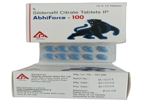 Abhiforce 100 - Sildenafil 100mg