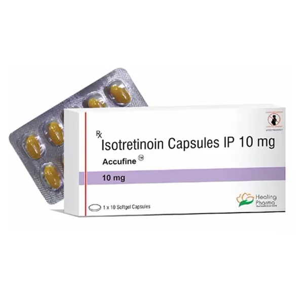 Isotretinoin 10mg Capsules – Accufine 10mg