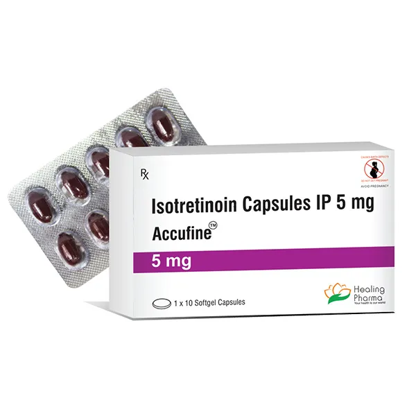 Accufine 5mg - Isotretinoin 5mg