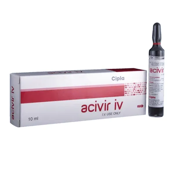 Acivir IV 25mg - Acyclovir Injection