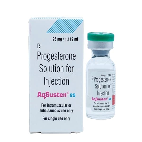 Aqsusten 25mg - Progesterone Injection