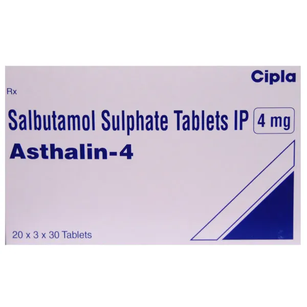 Asthalin 4mg – Salbutamol Tablet