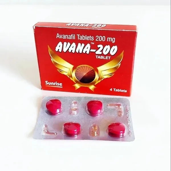 Avana 200 mg Tablet - Avanafil 200 mg