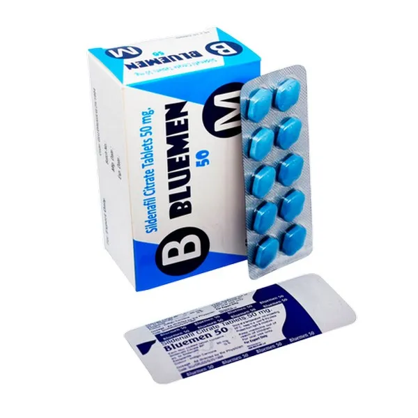 Bluemen 50mg - Sildenafil 50mg