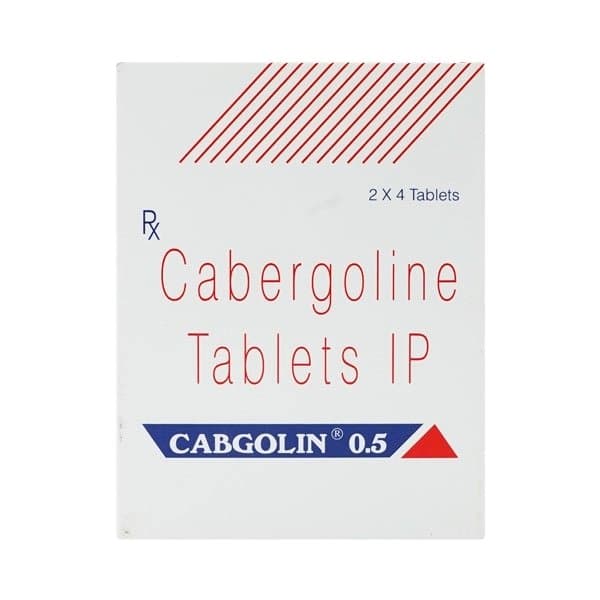 Cabgolin 0.5mg - Cabergoline Tablets