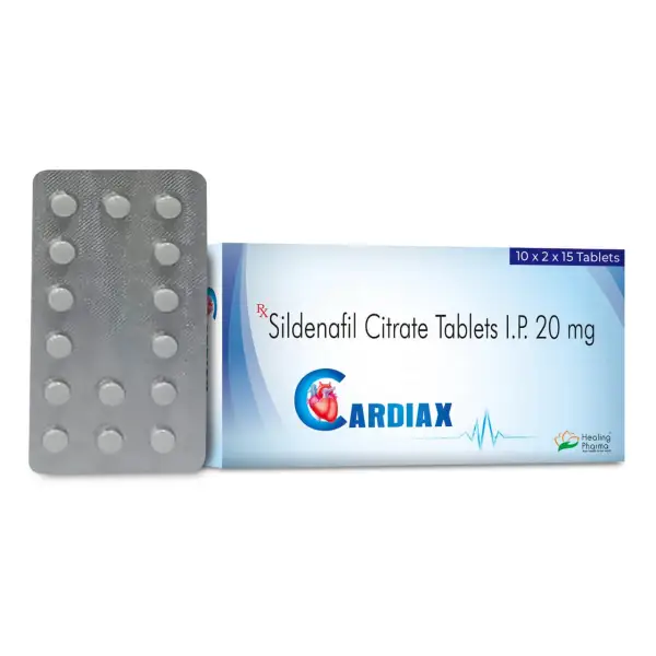Cardiax 20mg - Sildenafil 20mg