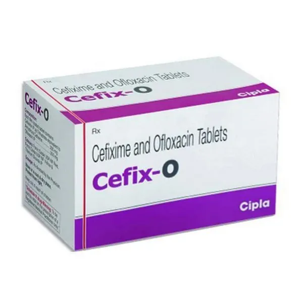 Cefix O – Cefixime 200/Ofloxacin 200