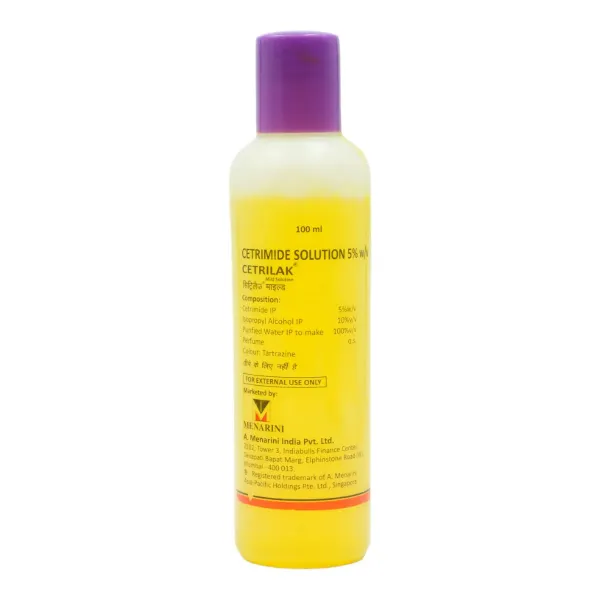 Cetrilak Mild Solution – Cetrimide 100 ml