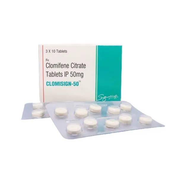 Clomisign 50mg – Clomiphene 50mg