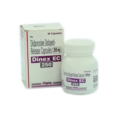 DINEX EC 250 MG – DIDANOSINE CAPSULE