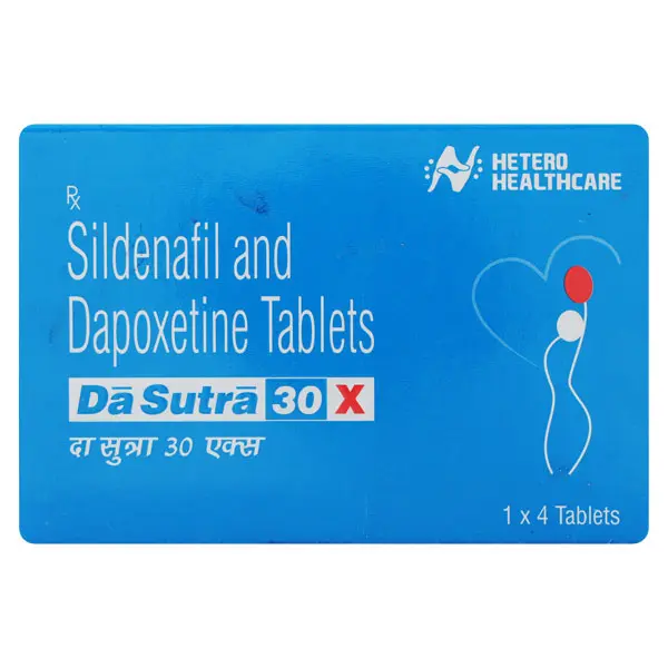 Ta Sutra 30x Tablet - Sildenafil/Dapoxetine Tablets