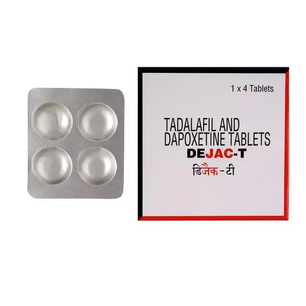 Dejac-T Tablet - Tadalafil/Dapoxetine