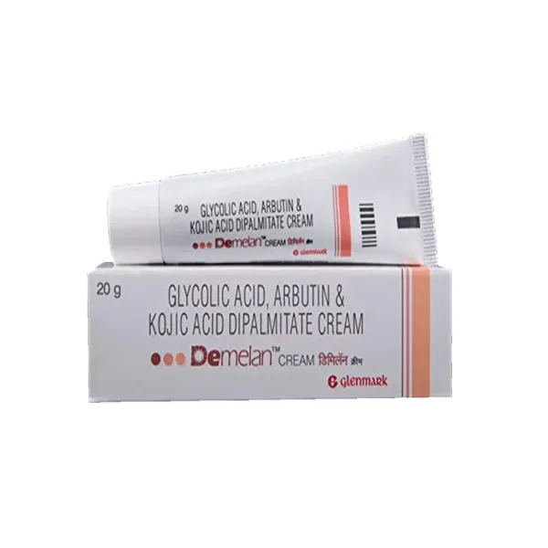 Demelan Cream 20g – Glycolic acid/Arbutin/Kojic acid