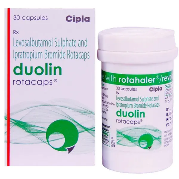 Duolin Rotacaps 100mcg/40mcg