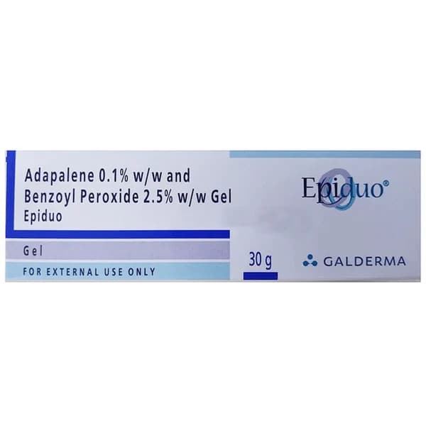 EPIDUO GEL 30GM – ADAPALENE/BENZOYL PEROXIDE