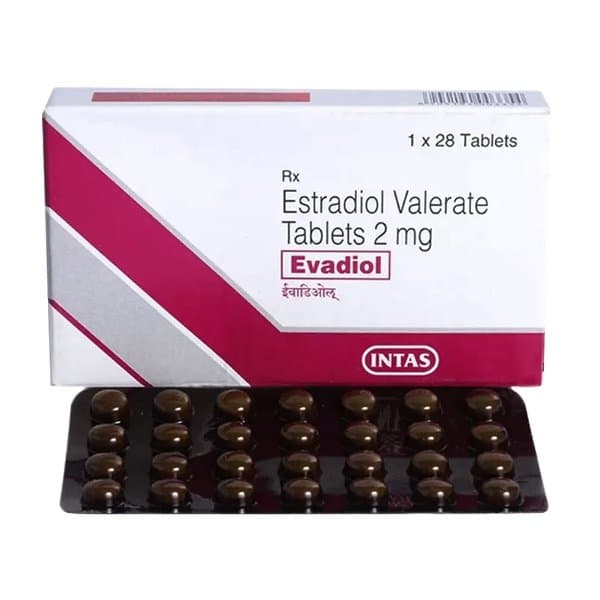 Evadiol 2mg - Estradiol Tablet