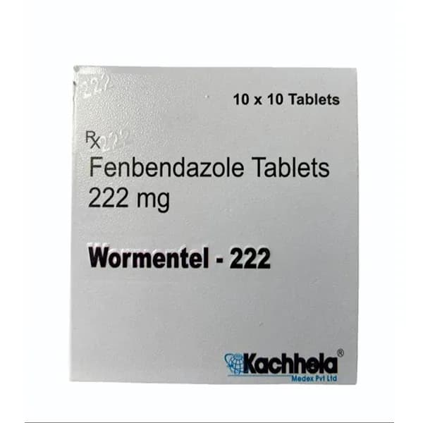 Fenbendazole 222 - Wormentel 222Mg Tablet