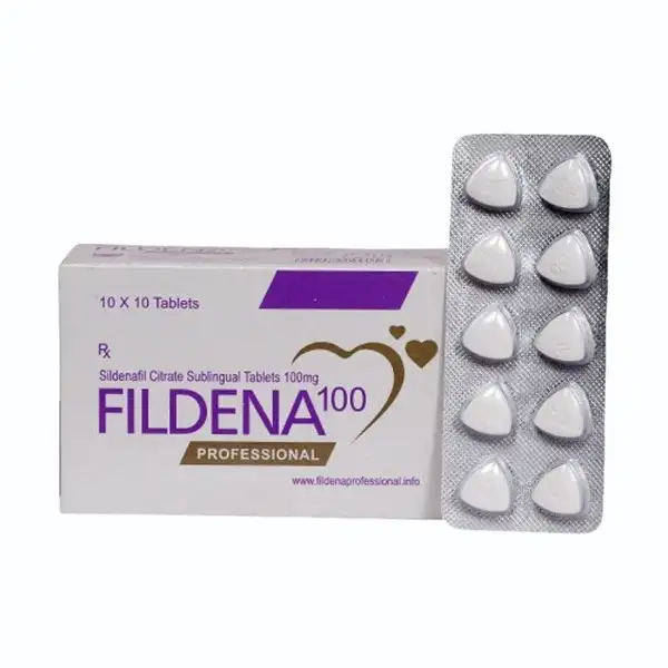 Fildena Professional 100 - Sildenafil 100mg