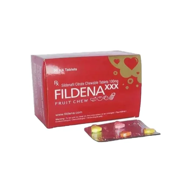 Fildena XXX Chewable - Sildenafil 100mg