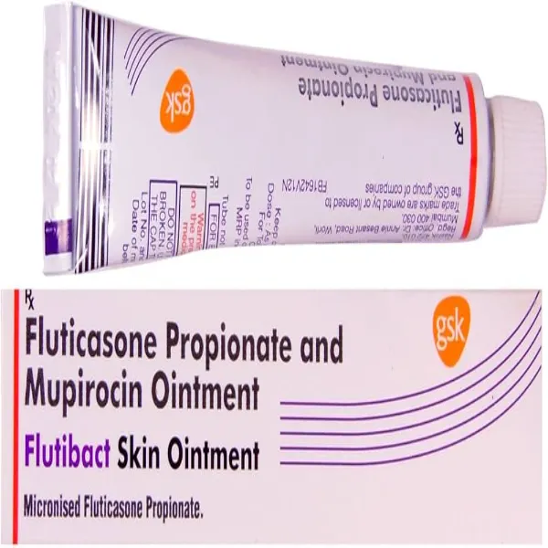 Flutibact Ointment – Fluticasone/Mupirocin