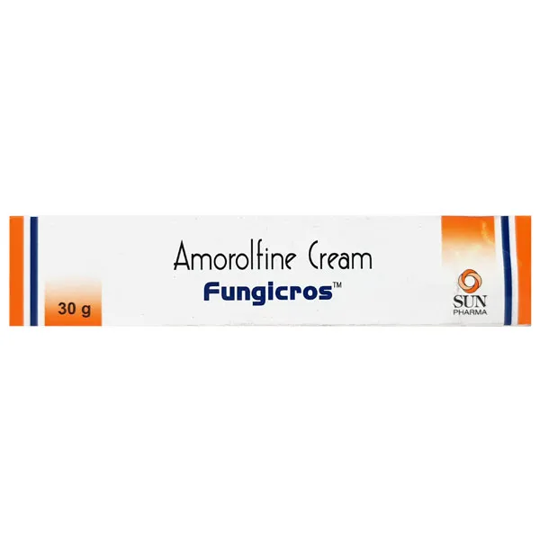 Fungicros Cream 10gm – Amorolfine/Phenoxyethanol