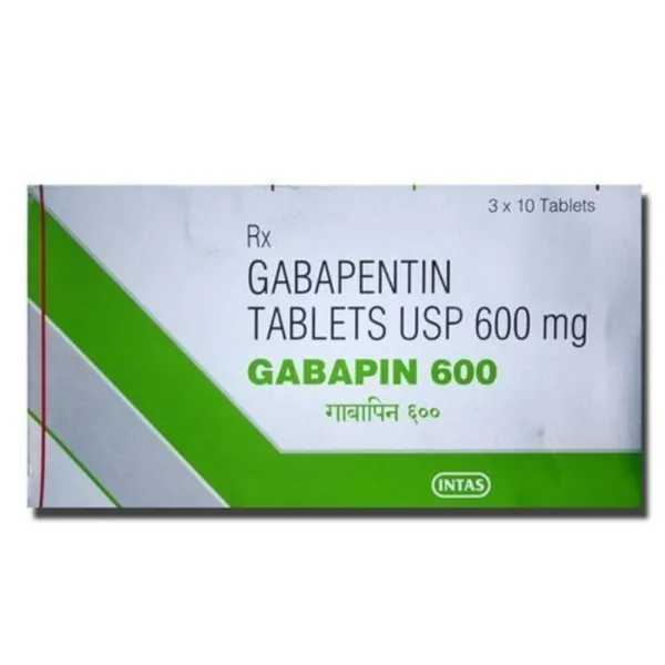 Gabapin 600 - Gabapentin Tablets 600mg