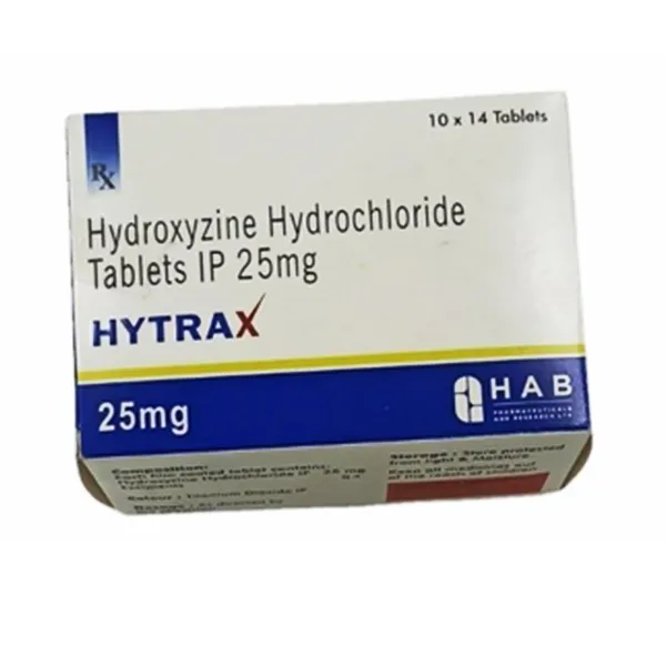 Hydroxyzine 25 Mg - Hytrax 25 Mg