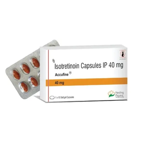 Isotretinoin 40mg Capsules – Accufine 40mg