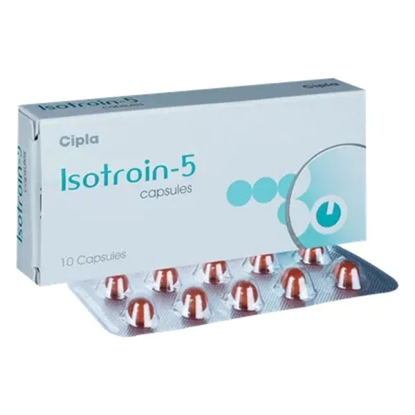 Isotroin 5mg – Isotretinoin Capsules