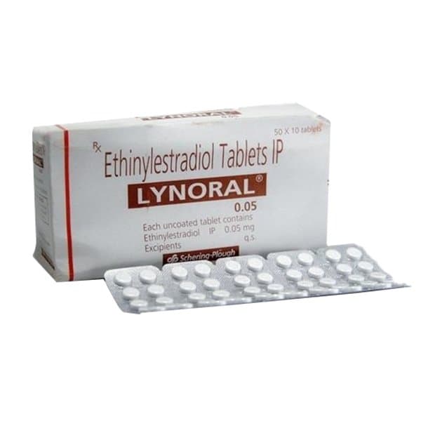 Lynoral 0.05mg - Ethinyl Estradiol Tablet