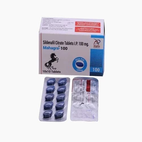 Mahagra 100mg - Sildenafil 100mg