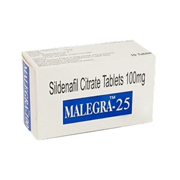Malegra 25mg - Sildenafil 25mg