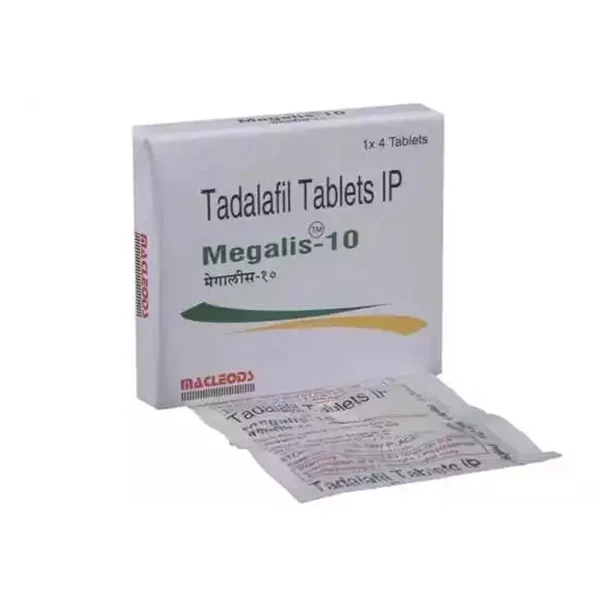 Megalis 10mg – Tadalafil 10mg