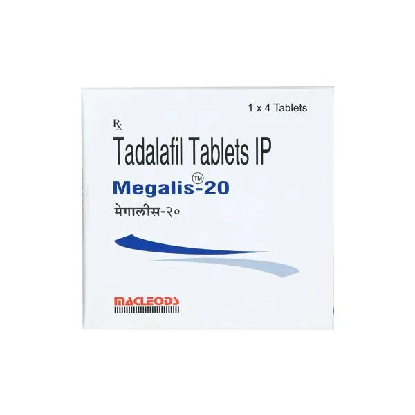Megalis 20mg Tablet - Tadalafil 20mg