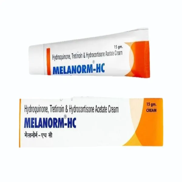 Melanorm-HC Cream - Hydroquinone/Tretinoin/Hydrocortisone