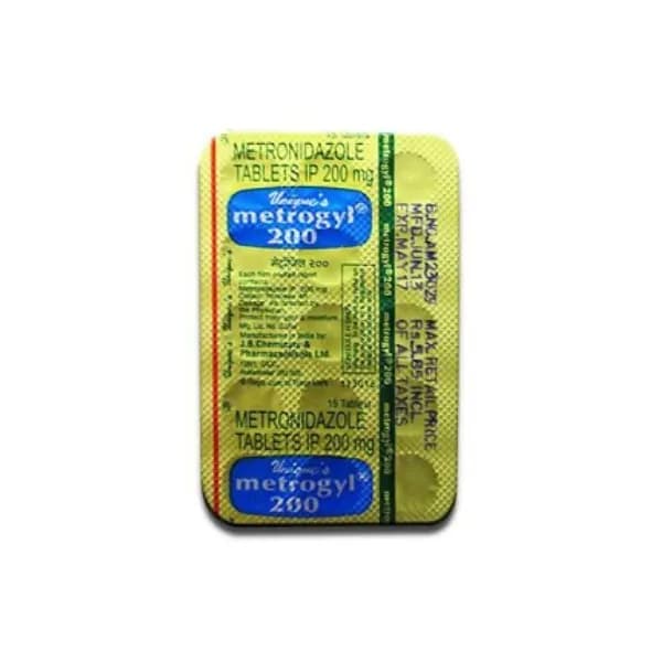 Metrogyl 200mg - Metronidazole Tablets
