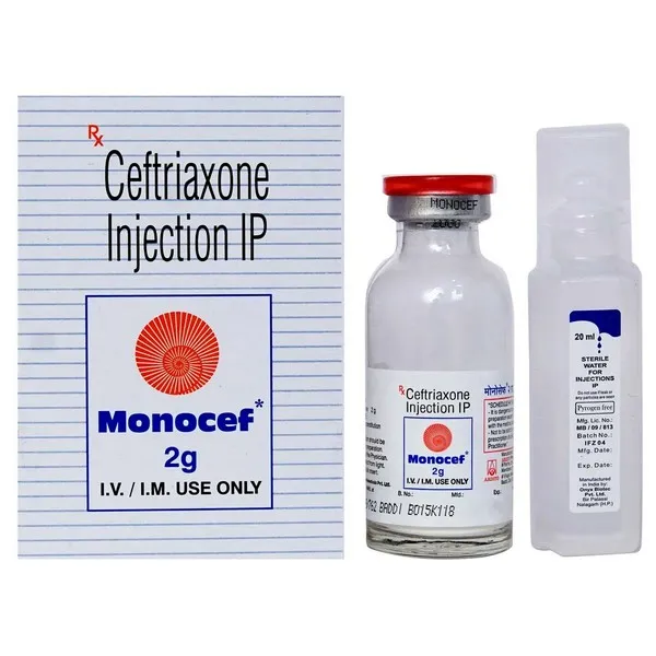 Monocef 2g - Ceftriaxone Injection product image