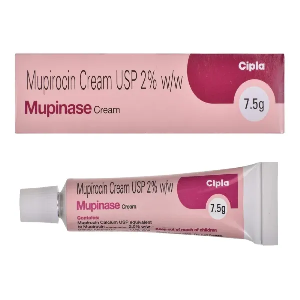 Mupinase Cream – Mupirocin 7.5gm