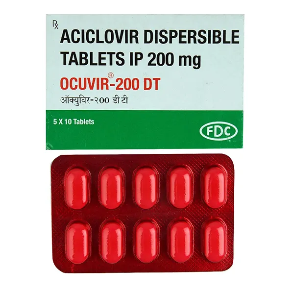 Ocuvir 200mg Tablet – Acyclovir