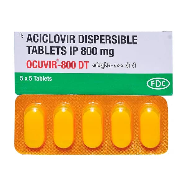 Ocuvir 800mg Tablet – Acyclovir 800mg