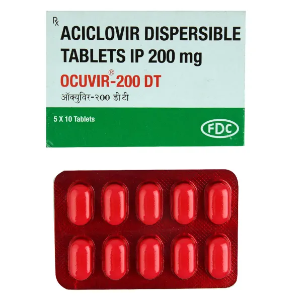 Ocuvir DT 200mg – Acyclovir Tablet