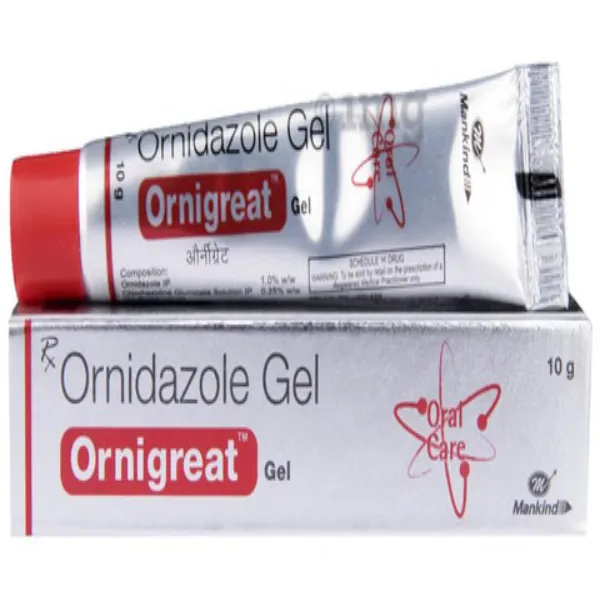 Ornigreat Gel 10g – Ornidazole 10gm