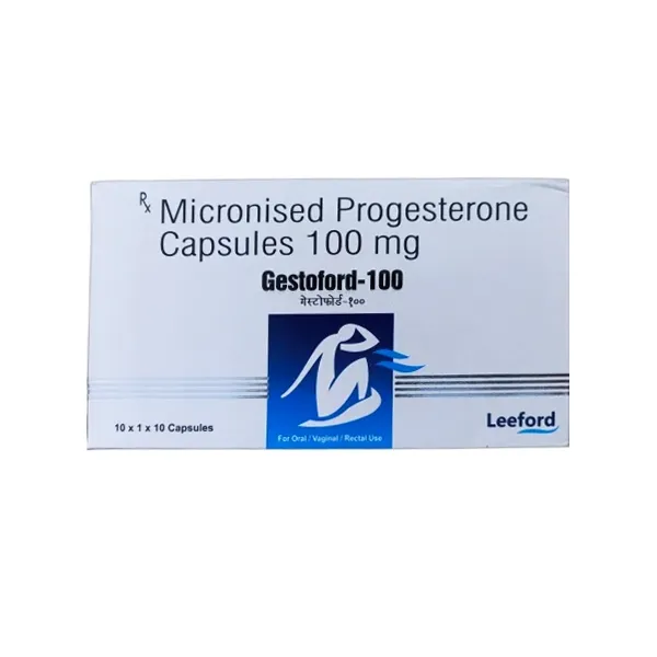 Progesterone 100mg Softgel Capsule – Gestoford