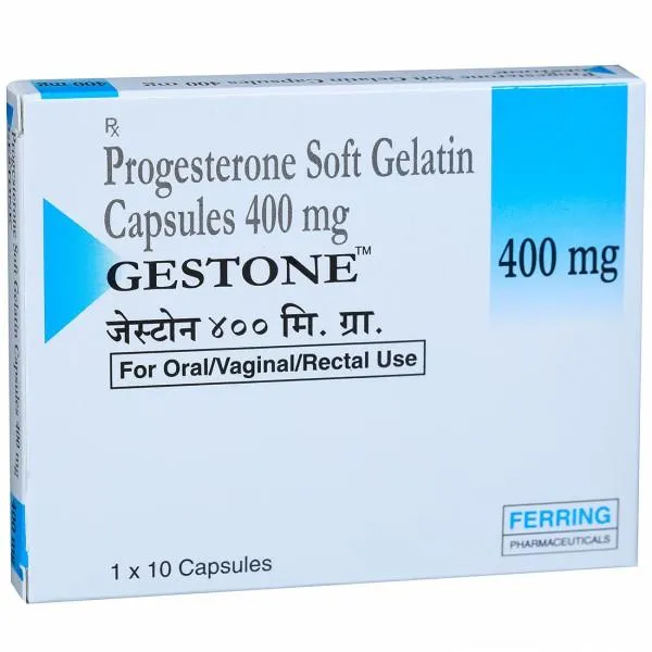 Progesterone 400mg Softgel Capsule – Gestone 400
