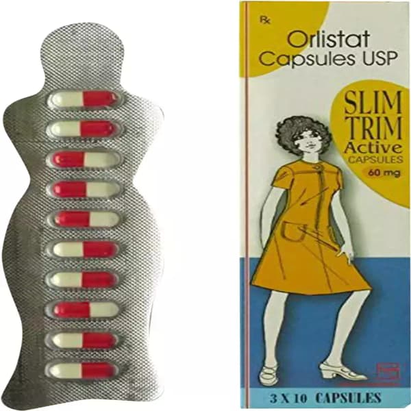 SLIM TRIM ACTIVE 60 – ORLISTAT