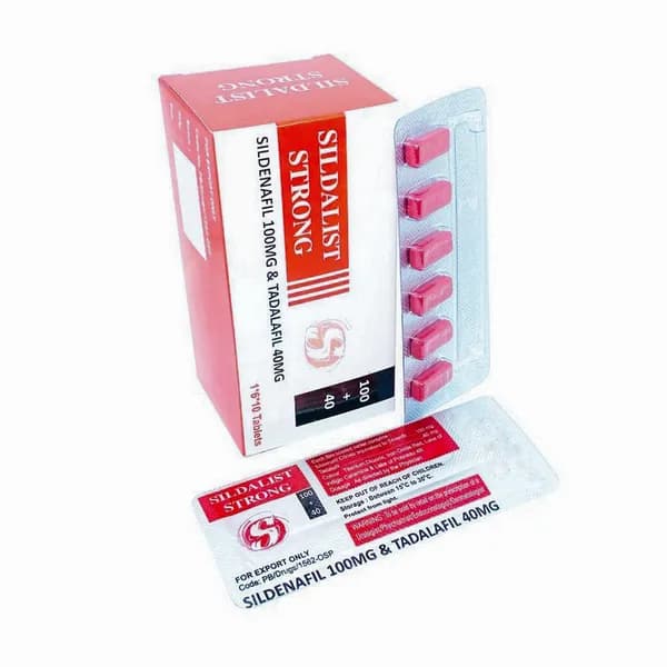 Sildalist 100/40mg - Sildenafil/Tadalafil