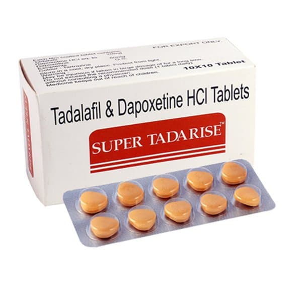 Super Tadarise 20/60mg - Tadalafil/Dapoxetine