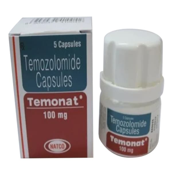 TEMONAT 100 - TEMOZOLOMIDE 100mg